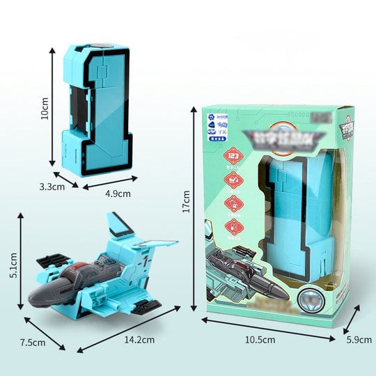 🔥2023 Hot Sale🔥Toy Deformation Number Transform Robot gyerekeknek