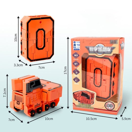 🔥2023 Hot Sale🔥Toy Deformation Number Transform Robot gyerekeknek