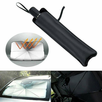 Parasolar tip umbrela pentru masina,130x80