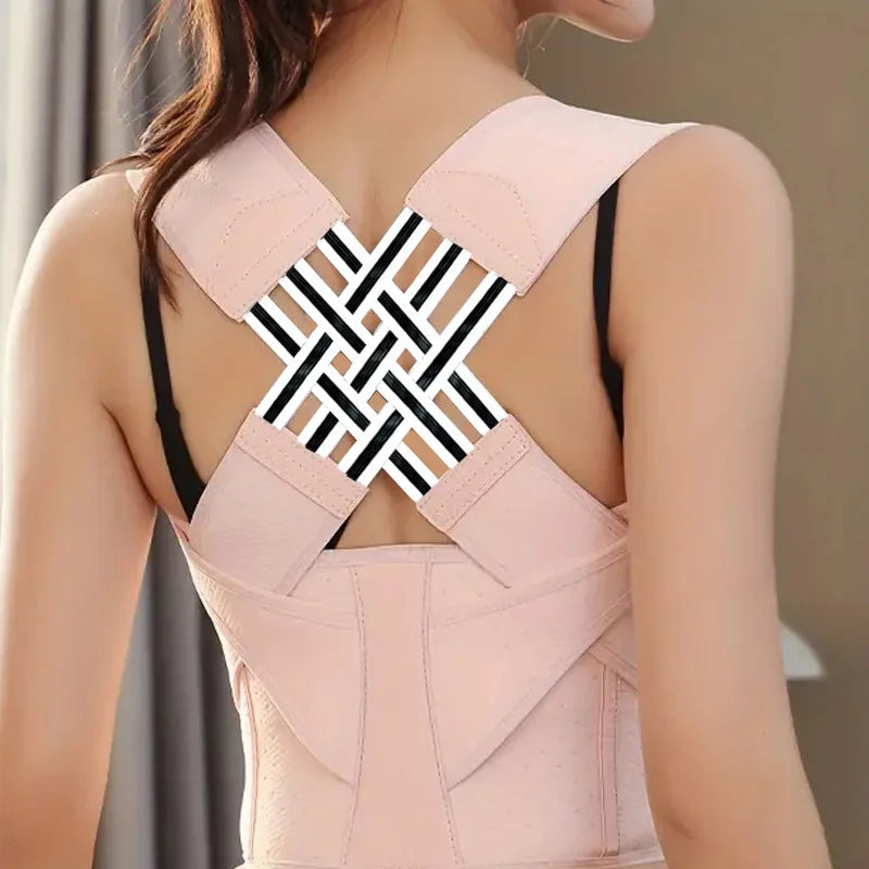 Male and female posture correctors can adjust shoulder posture brackets,