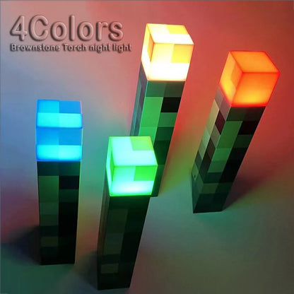 My World Rechargeable Torch Light Wall Mountable Night Light Ore Lamps