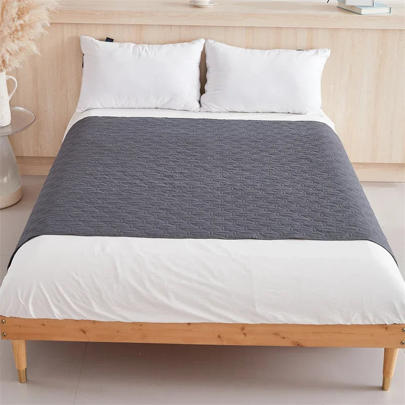 Waterproof Mattress Protector for Kids & Pets - King Size Urine Proof Bed Cover, Reusable Washable & Anti-Slip Pets Bed Mat