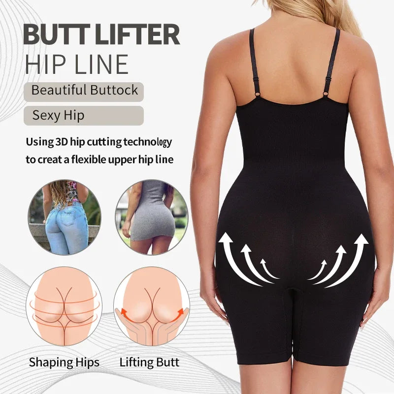 New shapewear women's vest with abdominal control for full body shaping