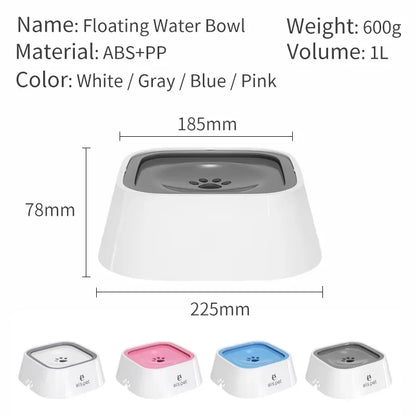 Spill Proof Pet Bowl Slow Feeder Cat Bowl