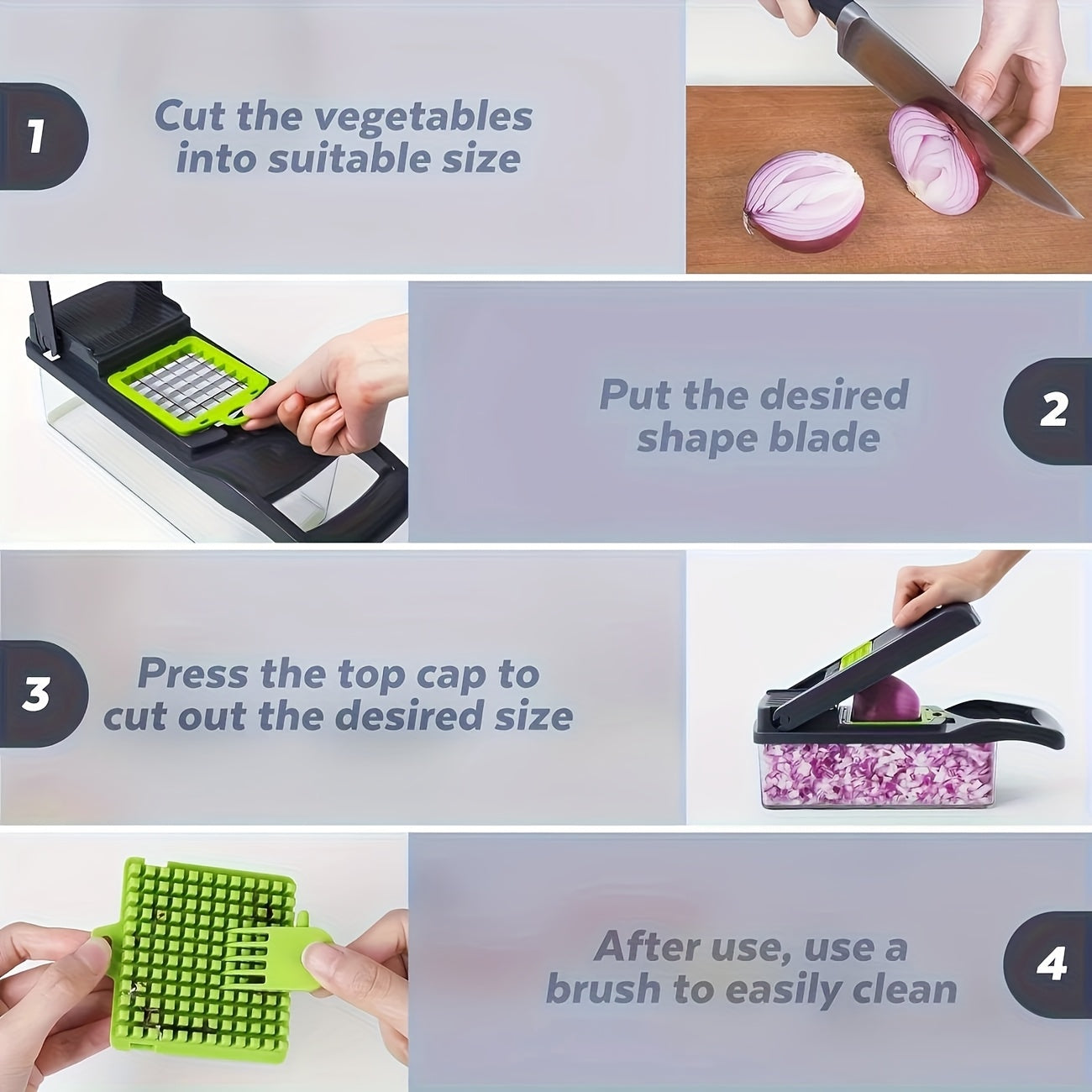 Pro 10in 1 Multifunctional Vegetable Chopper and Slicer Dicer
