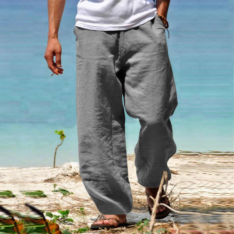Men'S Loose Casual Straight Pants